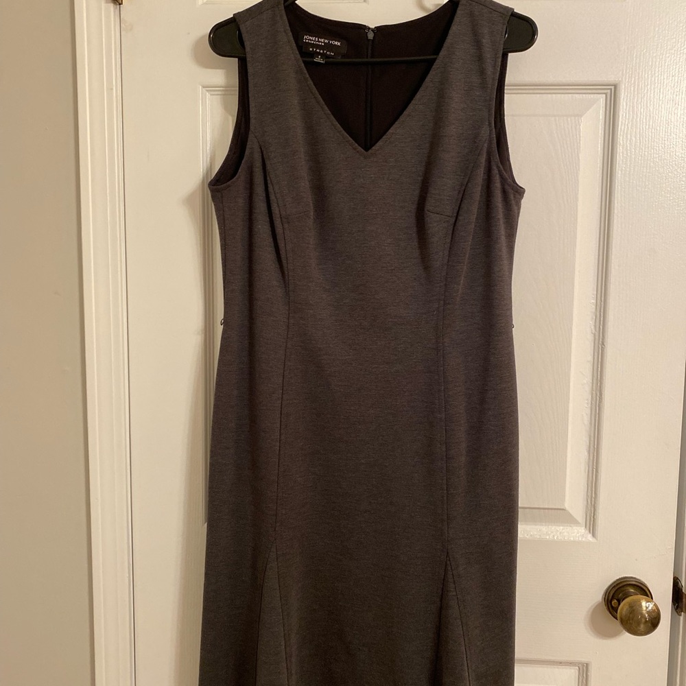 Jones New York Flounce Hem Dress